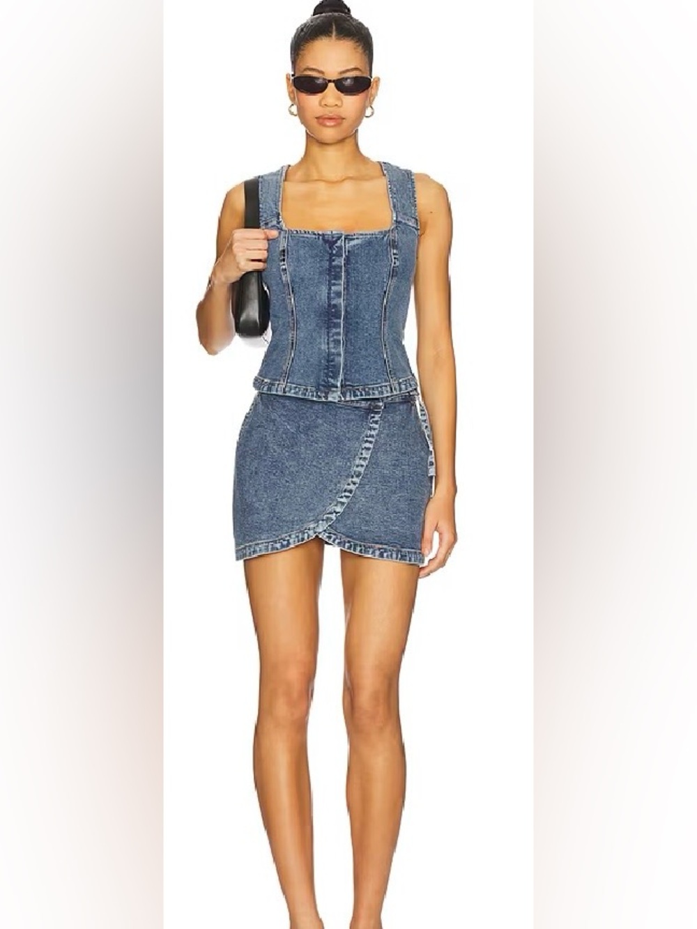 Dawn Denim Bodice Top